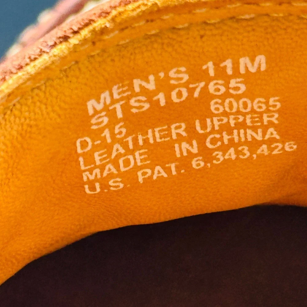 Sperry Gold Cup Driver Loafers Mens 11M Tan Brown Leather Harpswell STS10765